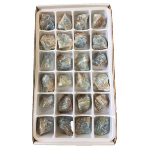 Blue Onyx Rough Stone Box - 24 Pcs Blue Onyx Rough Stone Box - 24 Pcs